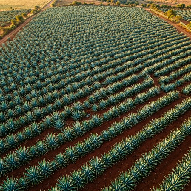 Agave field orthomosaic
